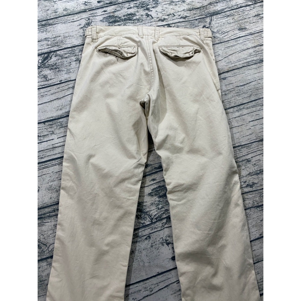Ralph Lauren Denim & Supply Pants 30x32 (Fits 32x30) Chino Side Tabs Flag Logo - Picture 7 of 9